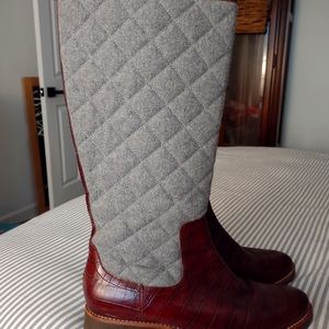 Women's sz 10 M knee high Sperry Boots